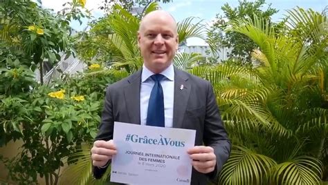 Découvrez le message de l’Ambassadeur du Canada en Haïti, Stuart Savage, à l’occasion de la ...