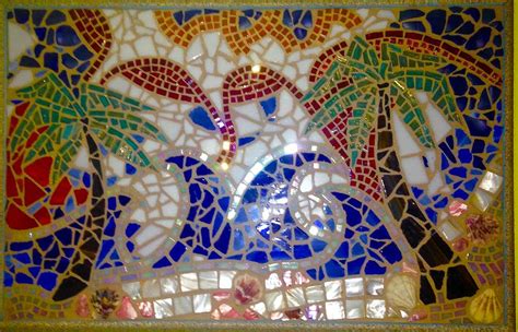 Broken glass mosaic Photograph by Sand Fiddler - Fine Art America