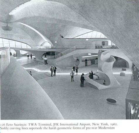 TWA terminal, JFK New York, 1962, by Eero Saarinen | Architecture ...