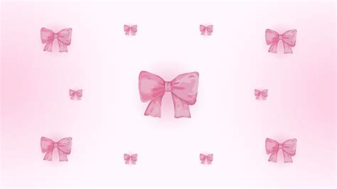 Coquette Pink Bow Ribbon Desktop HD 1080P Wallpaper nel 2024 | Sfondi ...