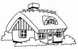 Free Printable House Coloring Pages sketch template