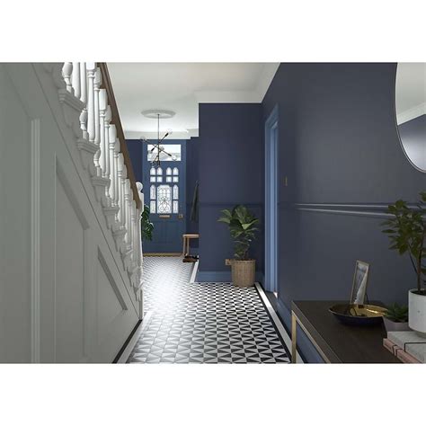 Dulux Heritage Matt Emulsion Paint -DH Oxford Blue - 2.5L | Dulux heritage colours, Dulux ...