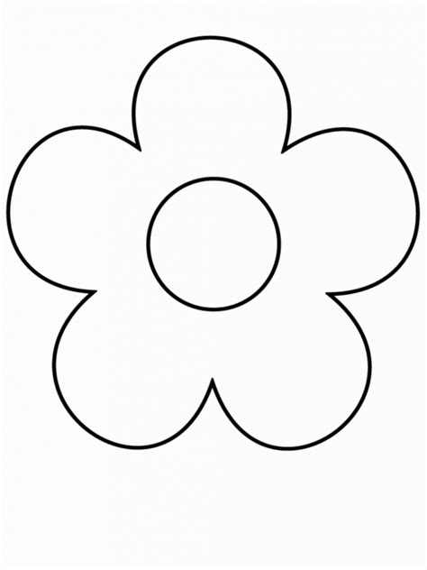 Black And White Drawing Of A Flower | Free download on ClipArtMag