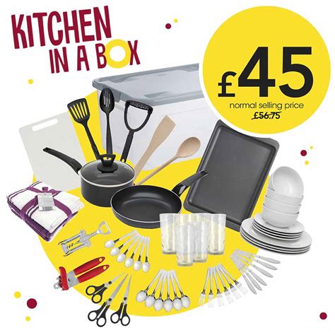 Wilko Kitchen in a Box 45L | Wilko