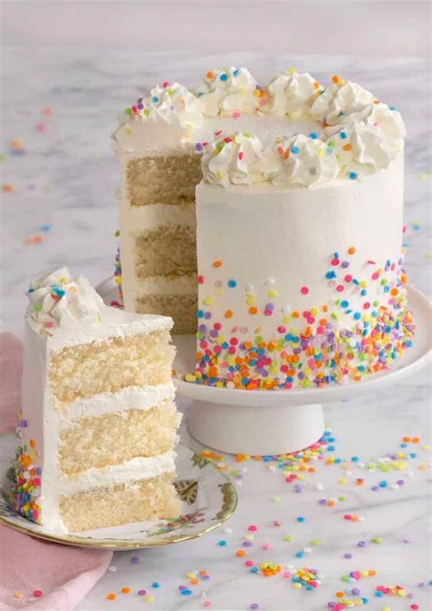 White Cake Recipe - Preppy Kitchen