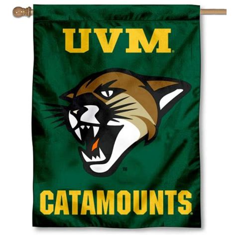 Vermont Catamounts New Logo Double Sided House Flag H0287 – Let the colors inspire you!