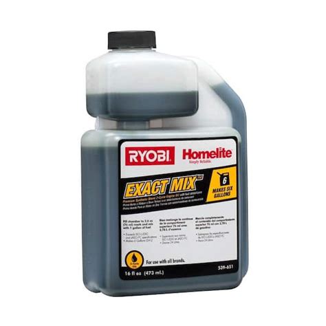 Homelite 16 oz. 2-Cycle Oil AC99G03 - The Home Depot