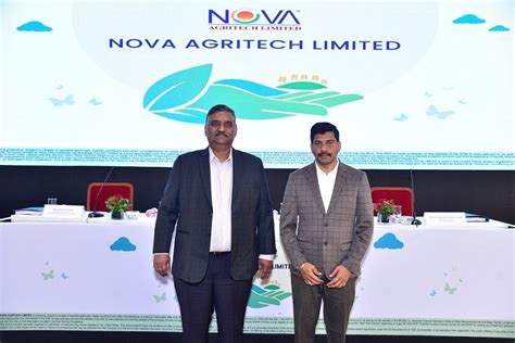 Initial Public Offering of Nova Agritech Limited to open on Monday, January 22, 2024 - Business ...