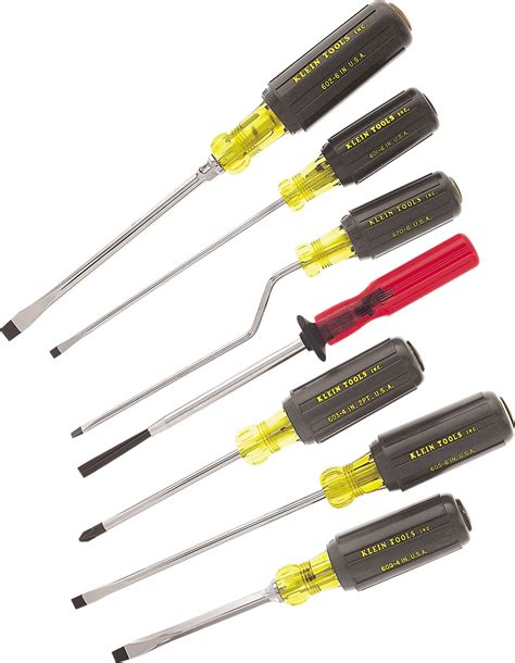 Klein Tools 85077 7-Piece Multiple-Application Screwdriver Set | TEquipment