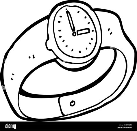 cartoon wrist watch Stock Vector Image & Art - Alamy