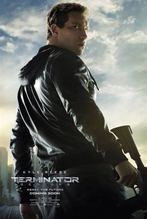 Terminator Genisys Kyle Reese Character Poster - Movie Fanatic