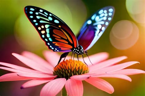 Premium Photo | Butterfly on a flower wallpapers and images