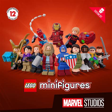 Custom MCU Minifigures Series! : lego