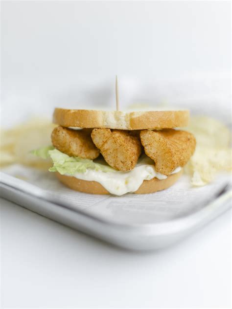 Crispy Walleye Sandwich - From Michigan To The Table