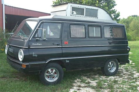 Camp Ready: 1966 Dodge A100 Camper | Barn Finds