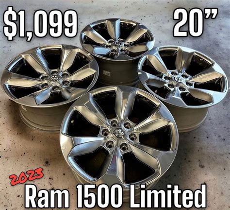 2023 Ram 1500 Limited 20" Wheels — Big Boys Toys of the North