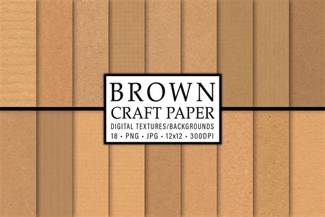 Brown Craft Paper Graphic by JulieCampbellDesigns · Creative Fabrica