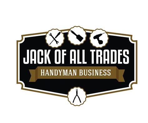 26 Masculine Playful Handyman Logo Designs for Jack of All Trades a ...