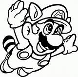 Mario Coloring Page Printable sketch template