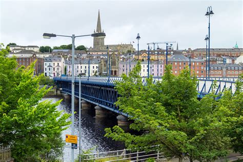 UK - Northern Ireland - Londonderry - River Foyle and Puen… | Flickr