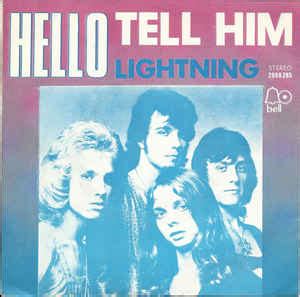 Hello – Tell Him (1974, Vinyl) - Discogs