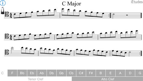 App Shopper: Major Scales Alto and Tenor Clef (Music)