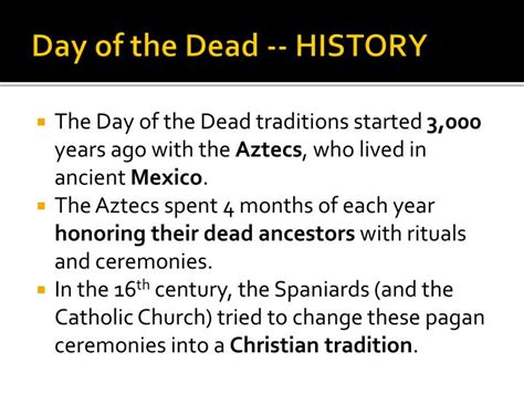 PPT - ¡ Día de los Muertos ! PowerPoint Presentation - ID:1720275