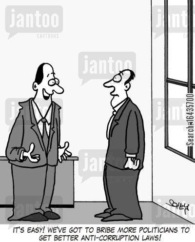 bribery cartoons - Humor from Jantoo Cartoons