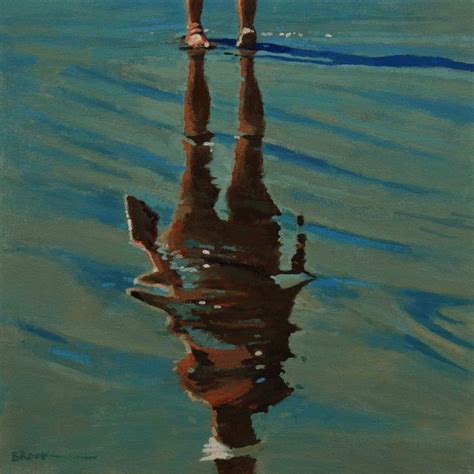 Reflection. (2018) Acrylic painting by Stephen Brook | Painting ...