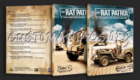 The Rat patrol Season 2 - DVD Covers & Labels by Customaniacs, id: 74336 free download highres