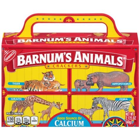 Barnums Animals Crackers - 2.13 oz. box, 24 per case, 24-2.125 OUNCE - Fred Meyer