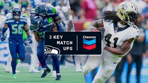 2021 Week 7 Key Matchups: Seahawks vs. Saints