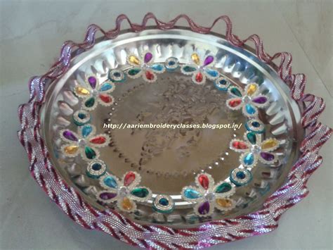 MARI AARI CREATIONS & MARI FASHION BOUTIQUE : WEDDING AARATHI PLATES