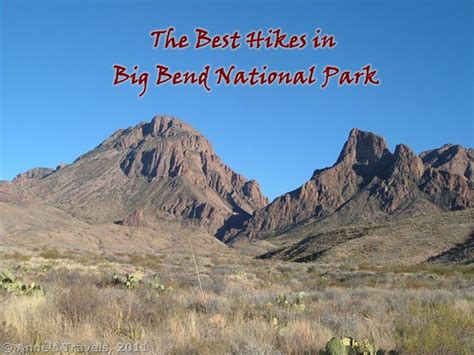 The Best Hikes in Big Bend – Anne's Travels