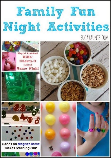 Family Fun Night Activities | The OT Toolbox