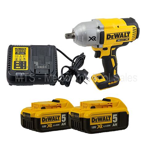 DEWALT DCF899 BRUSHLESS XR 3 SPEED IMPACT WRENCH WITH 2 X DCB184 5 AH BATTERIES | eBay