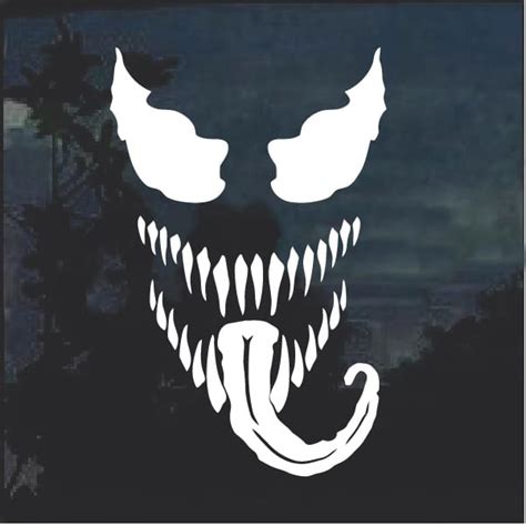 Venom Window Decal Sticker A2 | Custom Made In the USA | Fast Shipping