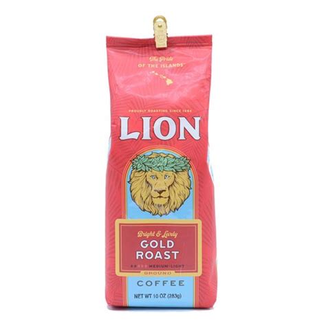 Lion Coffee Gold Roast Ground Coffee