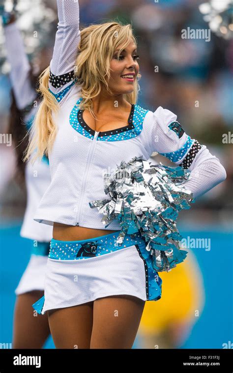 Carolina Panthers cheerleaders during the NFL football game between ...