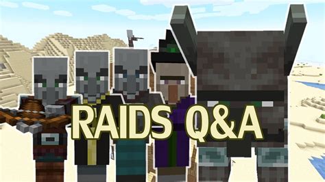 Minecraft Raids Q&A | Custom Villages, Defense, Bad Omen - YouTube