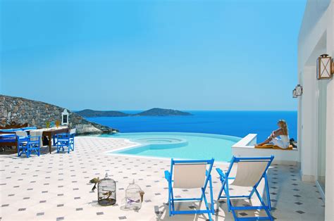 Explore the island of Crete and stay at Elounda Gulf Villas & Suites, a boutique villa-hotel ...