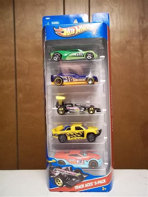 2013 Hot Wheels RACING TRACK ACES diecast vehicles 5 Pack | Etsy