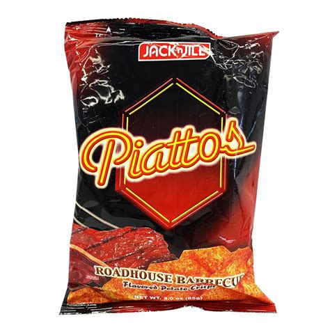 Jack n' Jill Piattos Chips - Roadhouse Barbecue 3oz | Potato crisps, Chips, Barbecue