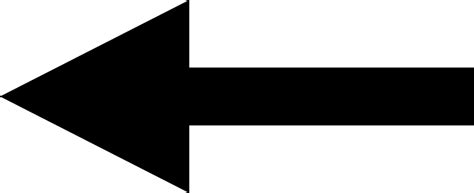 File:Small arrow pointing left.svg - Wikimedia Commons