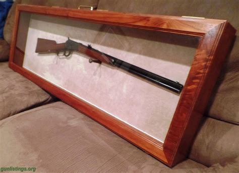 Gunlistings.org - Accessories Walnut Cox Custom Shotgun/Rifle Display Case