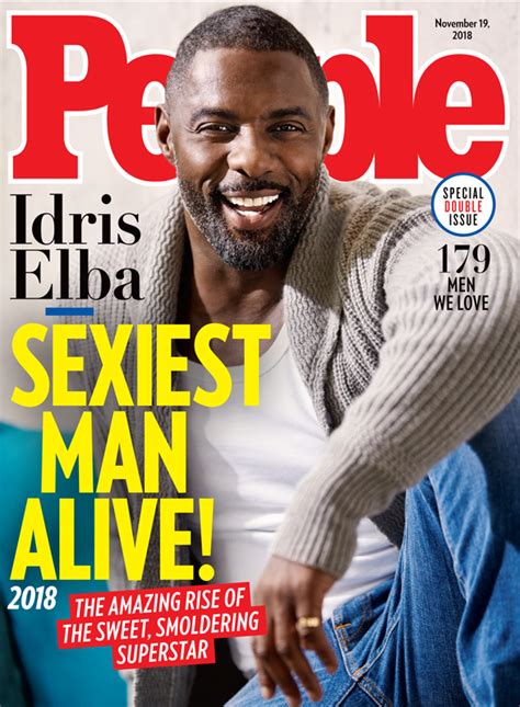 Idris Elba is People Magazine’s Sexiest Man Alive 2018 – The Culture Keeper