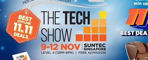 THE TECH SHOW (Nov 2023), , Singapore - Exhibitions