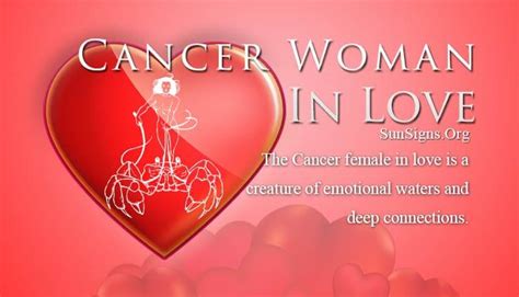 Cancer Woman In Love Personality Traits | Sun Signs