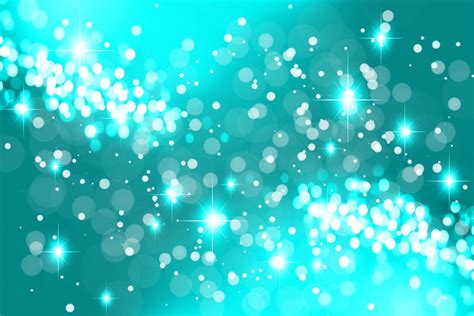 Aqua Sparkle Shiny Glitter Background Grafik Von Rizu Designs · Creative Fabrica
