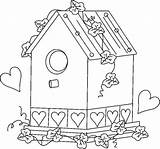 59 Best Birdhouse Coloring Pages For Kids  Updated 2018 sketch template